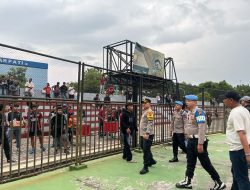 Beri jaminan keamanan, Ratusan Personel Diterjunkan Amankan Laga Tanding Persipa VS Persipura