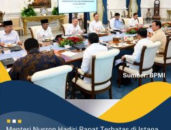Menteri Nusron Hadiri Rapat Terbatas di Istana, Paparkan Isu-isu Strategis Terkait Pertanahan dan Tata Ruang