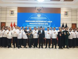 Lantik PNS Poltekip Angkatan 54, Kakanwil Ditjenpas Jateng : Jangan Jadi Pengkhianat Pemasyarakatan