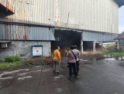 Polresta Pati Tangani Kebakaran Gudang Ampas PT PG Pakis Baru, Kerugian Capai 2 Juta Rupiah