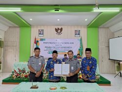 Lapas Pati dan Kemenag Pati Makin Kompak, Teken MoU dan Serahkan SK PAI Non-ASN
