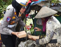 Awal berdinas di Rembang Kasatlantas Cantik Sambangi TPA Landoh
