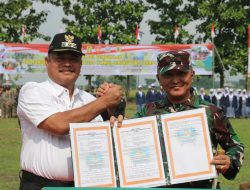 TMMD Sengkuyung I Tahun Anggaran 2025 Resmi Dibuka Pj Bupati Bersama Dandim Pati