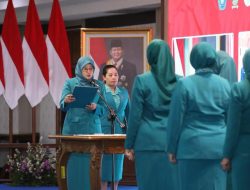 Wabup Pati Hadiri Pelantikan Ketua TP PKK dan Ketua Tim Pembina Posyandu se-Jawa Tengah