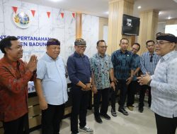 Wamen ATR/Waka BPN Tinjau PELATARAN di Kantah Kabupaten Badung