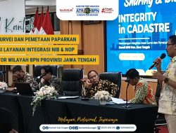 Kasie Survei dan Pemetaan Paparkan Inovasi Layanan Integrasi NIB & NOP di Kantor Wilayah BPN Provinsi Jawa Tengah