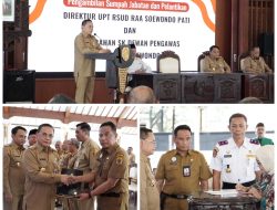 Bupati Sudewo Ganti Direktur UPT RSUD RAA Soewondo Pati