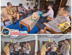 Polsek Sawangan Berikan Baksos Ke Warga