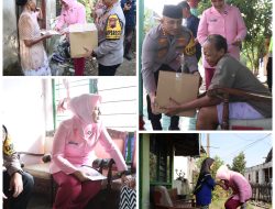 Berbagi Kebahagiaan di Bulan Suci Ramadhan, Polresta Pati dan Yayasan Kemala Bhayangkari Pati Gelar Bakti Sosial