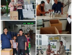 Jum’at Berkah di Bulan Suci Ramadhan ” Kakanim Pati Salurkan Takjil di Masjid.