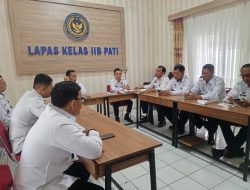Jelang Hari Bhakti Pemasyarakatan ke-61, Lapas Pati Mantapkan Rangkaian Kegiatan dalam Rapat Internal