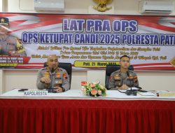 Polresta Pati Latihan Pra Operasi Ketupat Candi 2025: Fokus Pengamanan Mudik Lebaran