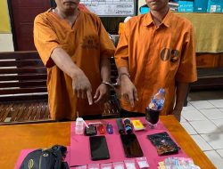 Polsek Tapung Berhasil Ringkus Dua Pengedar Narkoba Jenis Sabu-sabu di Kebun Sawit