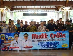 Pemkab Pati Berangkatkan 16 Unit Bus untuk Program Mudik Gratis