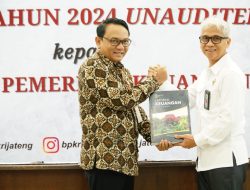 Wabup Sampaikan LKPD Tahun 2024 Unaudited kepada BPK Perwakilan Provinsi Jateng