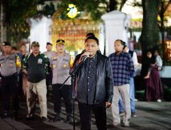 Pemudik Asal Pati Disambut Wabup di Halaman Pendopo Kabupaten