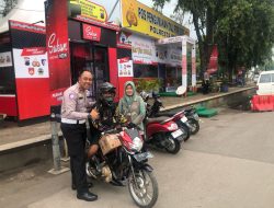 Tempuh Perjalanan Jauh, Pemudik Tujuan Tasikmalaya Manfaatkan Fasilitas Pemeriksaan Gratis Pospam Polresta Pati