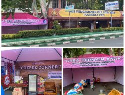 Polresta Pati Punya Pospam Ikonik, Berikan Segudang Fasilitas Gratis Buat Pemudik