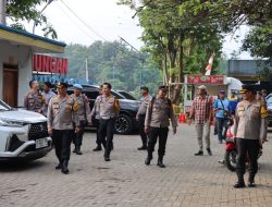 Pastikan Kenyamanan Wisatawan, Kapolresta Pati Cek Situasi Kamtibmas di Waduk Gunung Rowo