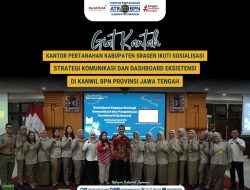 Kantor Pertanahan Kabupaten Sragen Ikuti Sosialisasi Strategi Komunikasi dan Dashboard Eksistensi di Semarang