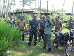 Dandim 0718/Pati Tinjau Penyiapan Lahan Unit Kompi Produksi di Regaloh