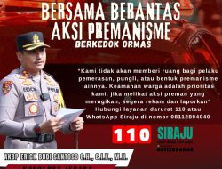 Polres Jepara Imbau Masyarakat tidak Takut Laporkan Aksi Premanisme