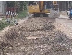 Pengerjaan Jalan Sulolilo – Prawoto Terlaksana.