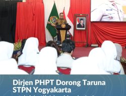 Dirjen PHPT Dorong Taruna STPN Yogyakarta untuk Adaptif dalam Menghadapi Transformasi Digital