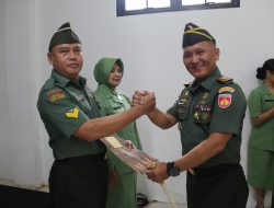 Dandim Pati Pimpin Langsung Tradisi Purna Tugas Anggota Kodim 0718/Pati