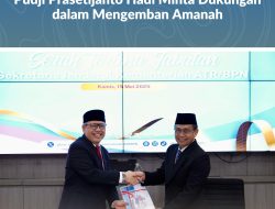 Serah Terima Jabatan Sekjen Kementerian ATR/BPN, Pudji Prasetijanto Hadi Minta Dukungan dalam Mengemban Amanah