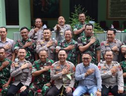 Sinergitas TNI-POLRI, Polresta Pati Beri Kejutan di Hari Ulang Tahun Dandim Pati