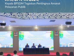 Pembekalan CPNS Kementerian ATR/BPN TA 2024, Kepala BPSDM Tegaskan Pentingnya Amanat Pelayanan Publik