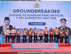 Dukung Ketahanan Pangan Nasional, Polri Bangun Gudang Penyimpanan Pangan di SPN Selopamioro