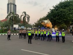 Polresta Pati Siagakan Ratusan Personel Amankan pelaksanaan Sholat Idul Adha 1446 H