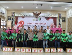Bhakti Kesehatan Polresta Pati: 82 Kantong Darah dan Layanan Medis Gratis untuk Ojol
