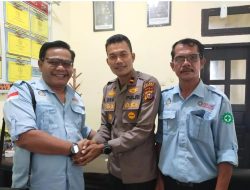 Silaturahmi, Ketua PUK F.SPPP – SKJ Temui Kapolsek Rambah Samo