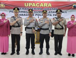 Polresta Pati Gelar Sertijab Kabagops, Kapolresta Tekankan Profesionalisme dan Tanggung Jawab