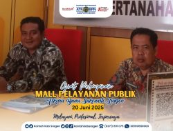Dari Informasi hingga Konsultasi, Kantor Pertanahan Kabupaten Sragen Layani Masyarakat di MPP