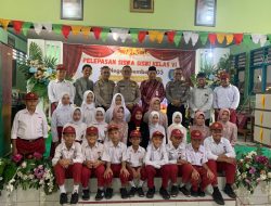 SATLANTAS POLRESTA PATI TANAMKAN TERTIB LALU LINTAS SEJAK DINI DI SDN 03 GEMBONG