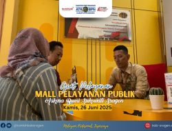 BPN Sragen Buka Layanan Piket di MPP: Lebih Dekat, Lebih Cepat! Jumat, 26 Juni 2025