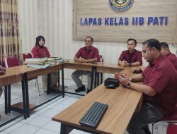 Kalapas Pati dan Jajaran Hadiri Secara Virtual Peluncuran Gerakan Nasional Klien Bapas Peduli 2025