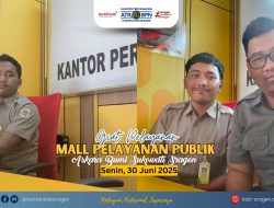 Kantor Pertanahan Sragen Hadirkan Layanan Piket di MPP, Lebih Dekat dan Mudah Diakses