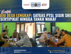 Menuju Desa Lengkap: Satgas PTSL Sisir Sribit, Cek Sertipikat Hingga Tanah Wakaf