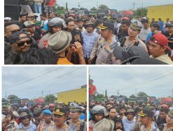 Kapolresta Pati Turun Langsung Redam Aksi Solidaritas Sopir Dengan Pendekatan Dialogis