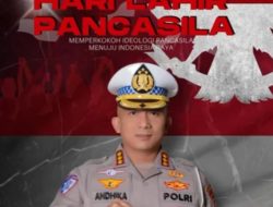 Dirlantas Polda Kepulauan Riau Beserta Staf & Jajaran Ucapkan Selamat Lahirnya Pancasila, Memperkokoh Ideolagi Pancasila Menuju Indonesia Maju