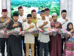 Kapolri Sampaikan Pesan Bersatu dalam Keberagaman Saat Berkunjung Ke Ponpes Ustadz Abdul Somad 