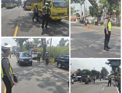Satlantas Polres Lumajang Gelar Patroli Hunting System dalam Operasi Patuh Semeru 2025, 35 Pelanggar Ditindak