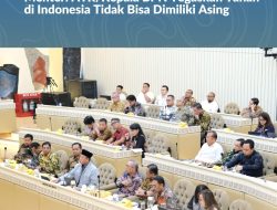 Bahas Isu Jual-Beli Pulau Bersama Komisi II DPR RI, Menteri ATR/Kepala BPN Tegaskan Tanah di Indonesia Tidak Bisa Dimiliki Asing