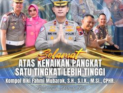 Selamat & Sukses Atas Kenaikan Pangkat Kasatlantas Polresta Pati