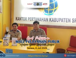 Dekatkan Layanan, Kantor Pertanahan Sragen Jemput Bola di Mall Pelayanan Publik